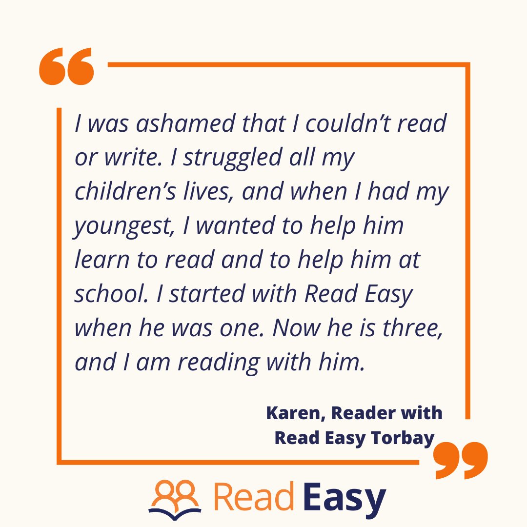 When one adult learns to read, many lives are changed 🧡 It's more than the ability to read things for yourself 📚 It's a skill that can benefit those who need your help - children, family, friends, colleagues ⭐ #FeelGoodFriday #FGF #LearnToRead #AdultLiteracy