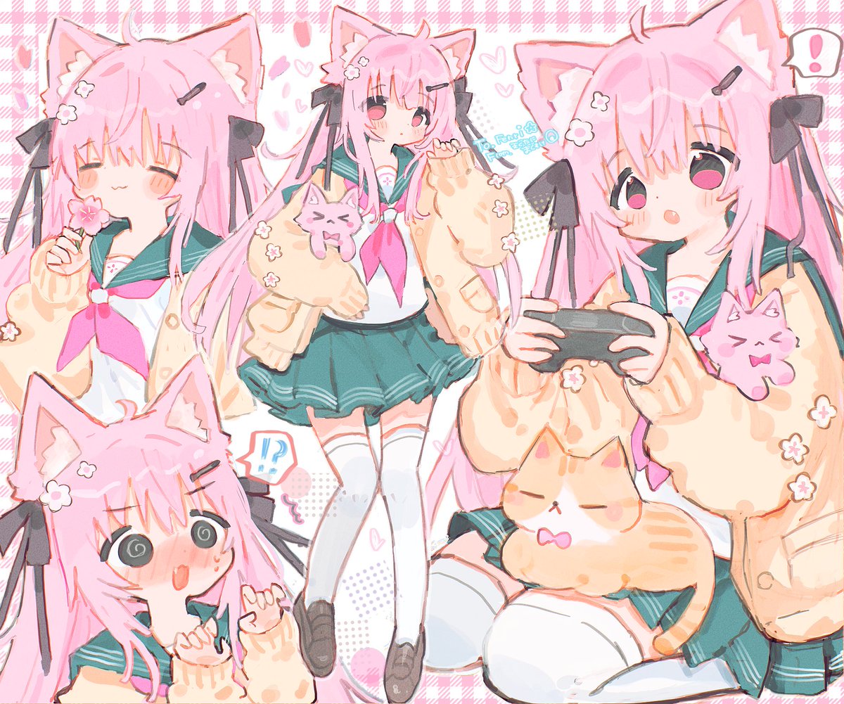 mooosikasite's tweet photo. commission🌸🌸🌸 https://t.co/4oar57mRrF