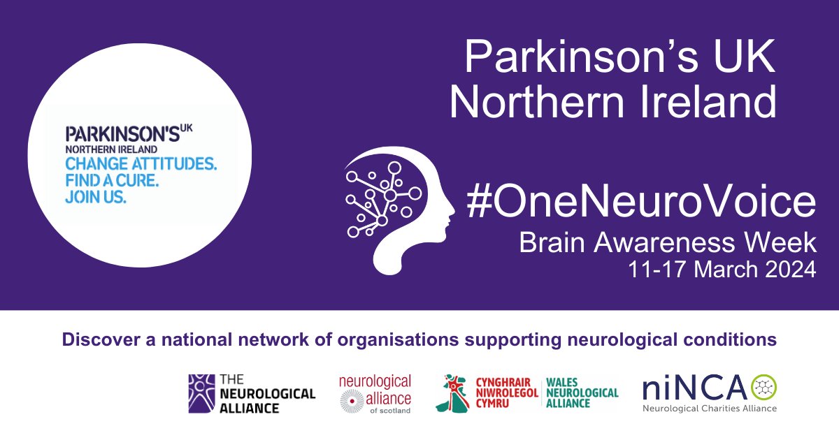 We are continuing to highlight our fantastic member organisations as part of #BrainAwarenessWeek 2024. This afternoon we are highlighting Parkinson’s UK Northern Ireland. Find out more about @ParkinsonsUK_NI and the services they offer here: ninca.org.uk/news/member-sp…