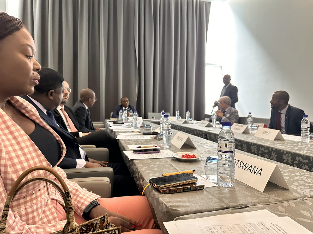 serge_bounda's tweet photo. Great meeting of the African Group of Ambassadors & High Commissioners with #APIEX, which is the Agency in charge of investments and exports promotion of #Mozambique. The exchanges were extremely fruitful and beneficial for all the parties in the context of economic diplomacy. https://t.co/rtP3sW0gZA