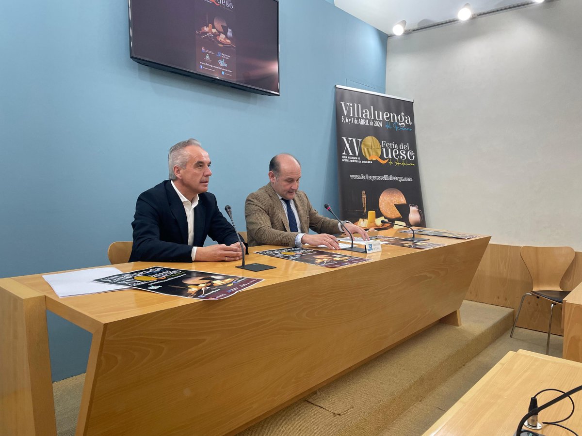 Hoy se ha presentado en la Diputación de Cádiz la próxima edición de la Feria del Queso, a cargo del alcalde Alfonso Moscoso