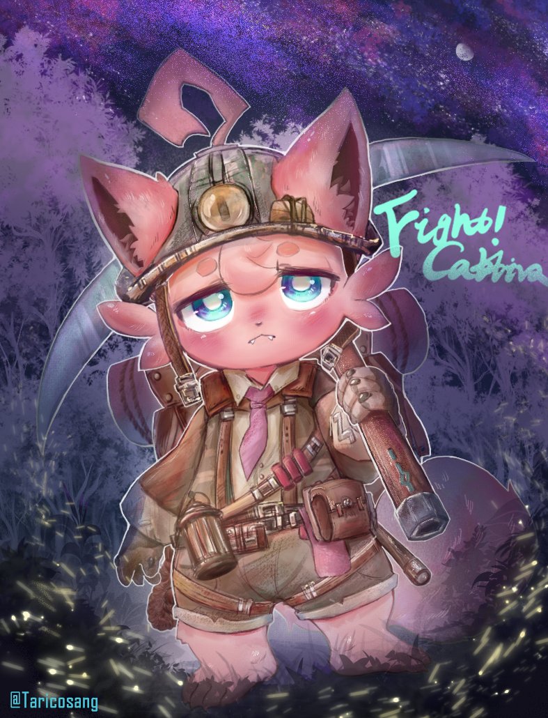 cattiva! :D 
(effect on &amp; effect off two options.)
#PalworldArt #cattiva