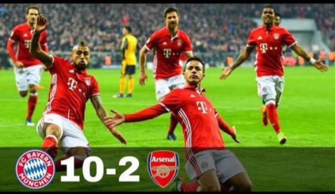 If u have a thought of giving up, just remember that Arsenal were deafed 10-2 by Bayern, but they still got hopes of winning this time.
There is always another chance of revenge.
Never give up!!!#UclDraw