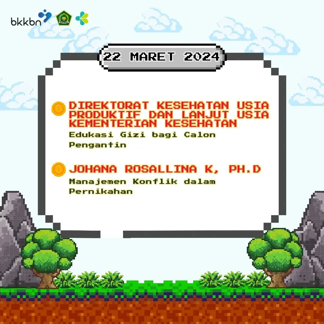 siapnikah_org's tweet photo. Hai, Sobat Pranikah!!👋

Yuk ikuti Kelas Pranikah bagi calon pengantin dan pengantin baru berikut ini ✨

Jangan sampai ketinggalan ya,  Sobat Pranikah!😉

#BKKBN #BerencanaItuKeren
#KeluargaKerenCegahStunting #KelasPranikahBKKBN
#ELSIMIL #SiapNikah https://t.co/HpFeLTQpgP