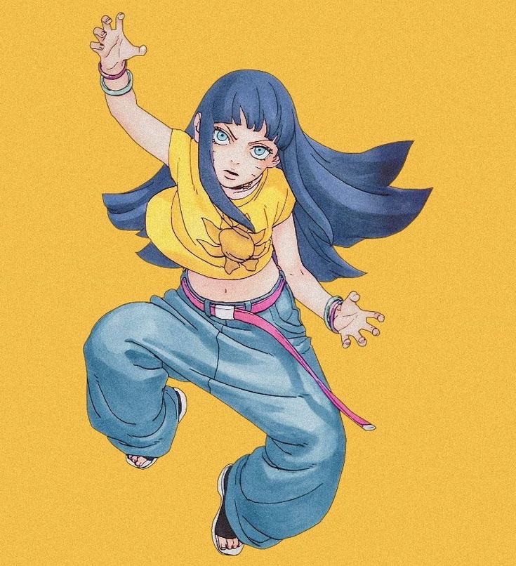 Himawari is a JINCHURIKI The WOLF BEAST GODDESS known as the