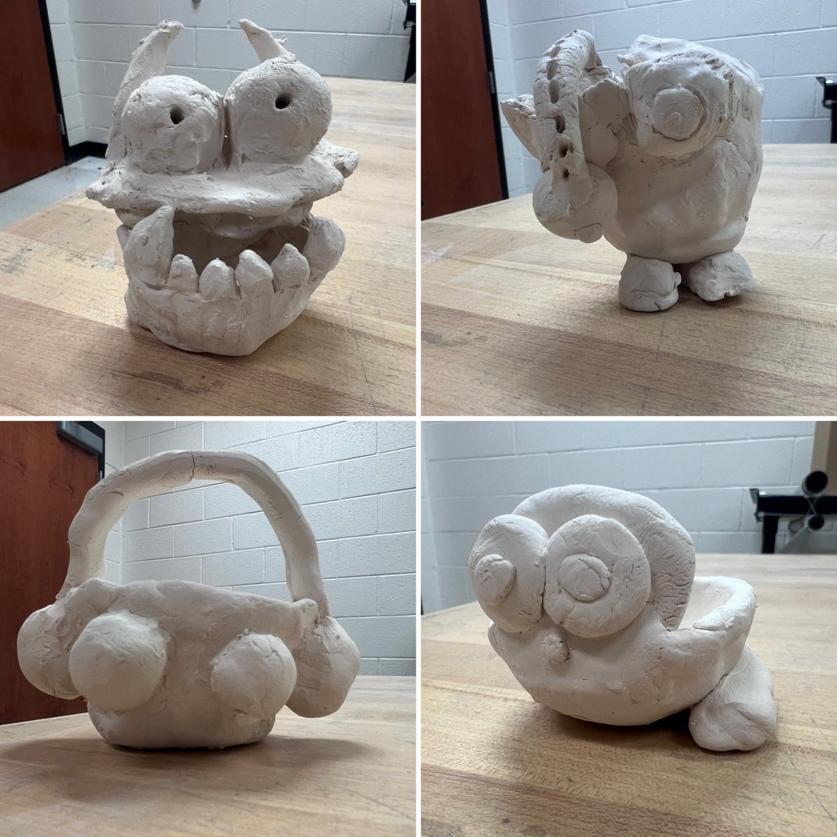 Rteest4u's tweet photo. You know it will be a great weekend when you unload the kiln and nothing is broken, and there are a bunch of happy faces smiling back at you! 😅@bellsferryelem #cobbbartrocks https://t.co/bU4PC8zNrm