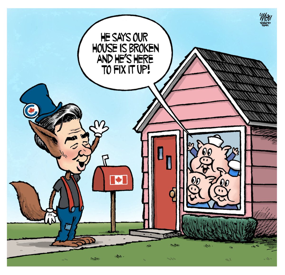 TheoMoudakis's tweet photo. Please enjoy my cartoon in today's @TorontoStar https://t.co/j34d3WPS0T