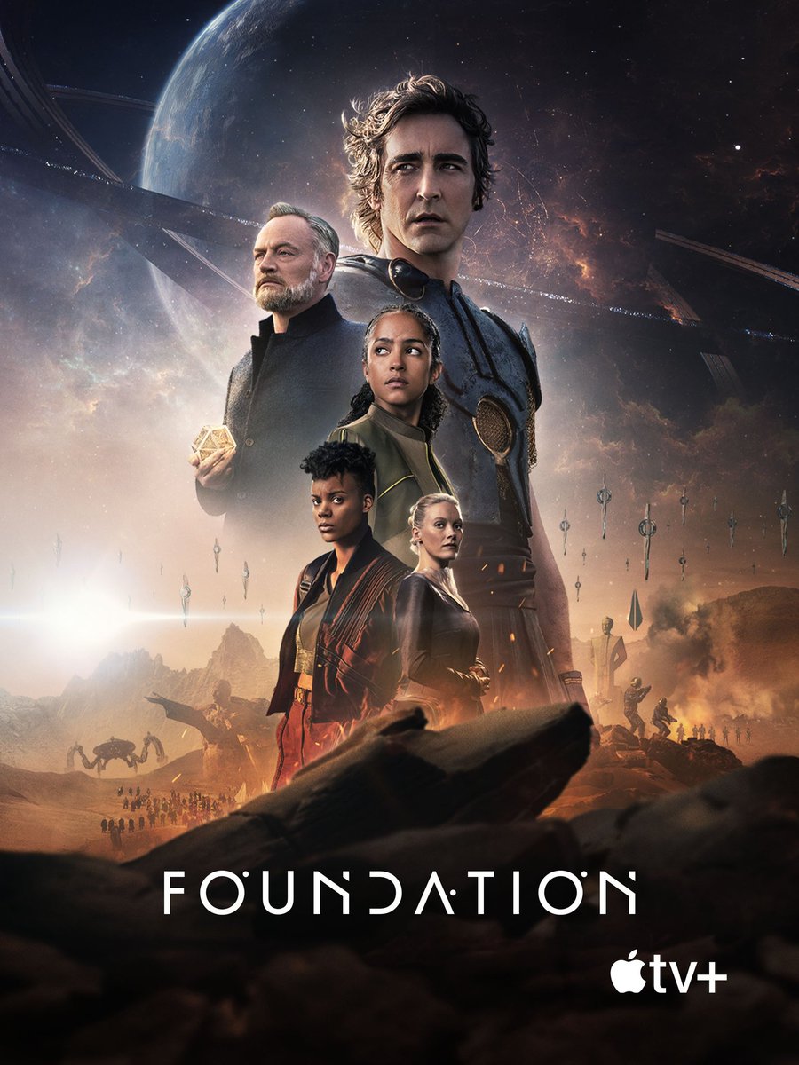 #Foundation s2 Fin. Prob in the minority when I say I'm rooting for Empire?

The casting: 🤯 pure👌#LeePace as Brother Day is extraordinarily good? As is #LauraBirn as Demerzel, #JaredHarris as Hari Seldon & also #TerranceMann as Brother Dusk! 🤷 Can't wait for s3!! ⭐⭐⭐⭐