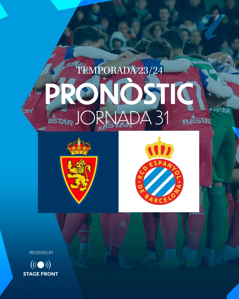 😱 PRONÒSTIC #RCDE | Sortegem una dessuadora de viatge:

1️⃣ Fes RT
2️⃣ Segueix a @rcdespanyol, @stagefrontstad i @StageFrontVIP
3️⃣ Pronostica el resultat del #RealZaragozaEspanyol

🤞 El premi se sortejarà entre tots els encertants!