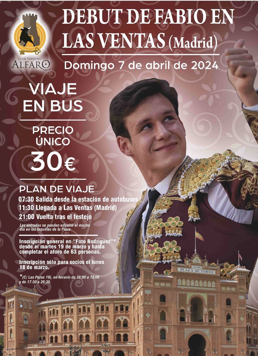 Club taurino Alfaro (@alfarotaurino) on Twitter photo <a href="/fabio_jimenez_/">Fabio Jimenez</a> <a href="/fabio_jimenez_/">Fabio Jimenez</a>