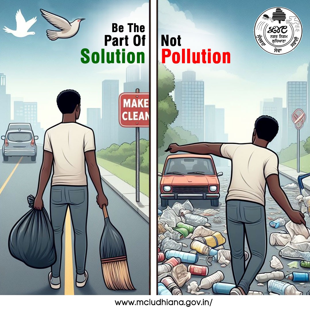 Make a pledge to clean your city and say no to pollution. Be part of the solution by reducing waste, conserving resources, and advocating for a cleaner environment. 🗑️🌿 
.
.
.
#cleanyourcity #saynotopollution #bethechange #activism #cleanerfuture #planetcare #mcl #mcludhiana