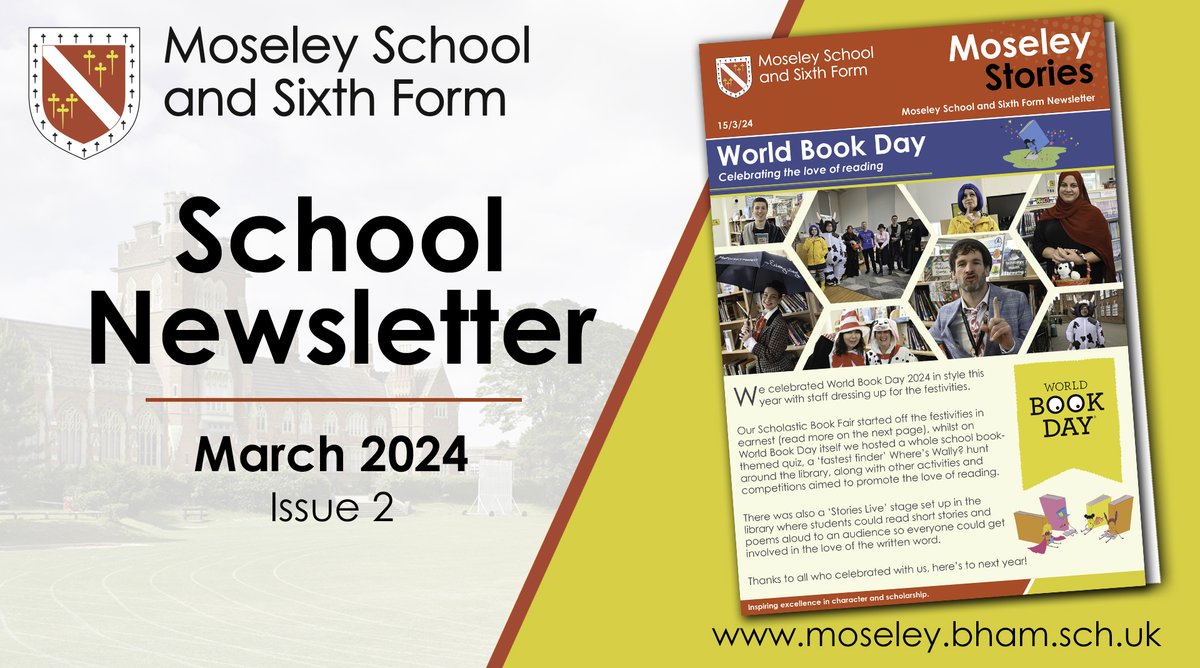 📰Please read the new edition of our school newsletter, for all the latest information & stories from Moseley School and Sixth Form. Available on our website now:▶️moseley.bham.sch.uk/wp-content/upl…