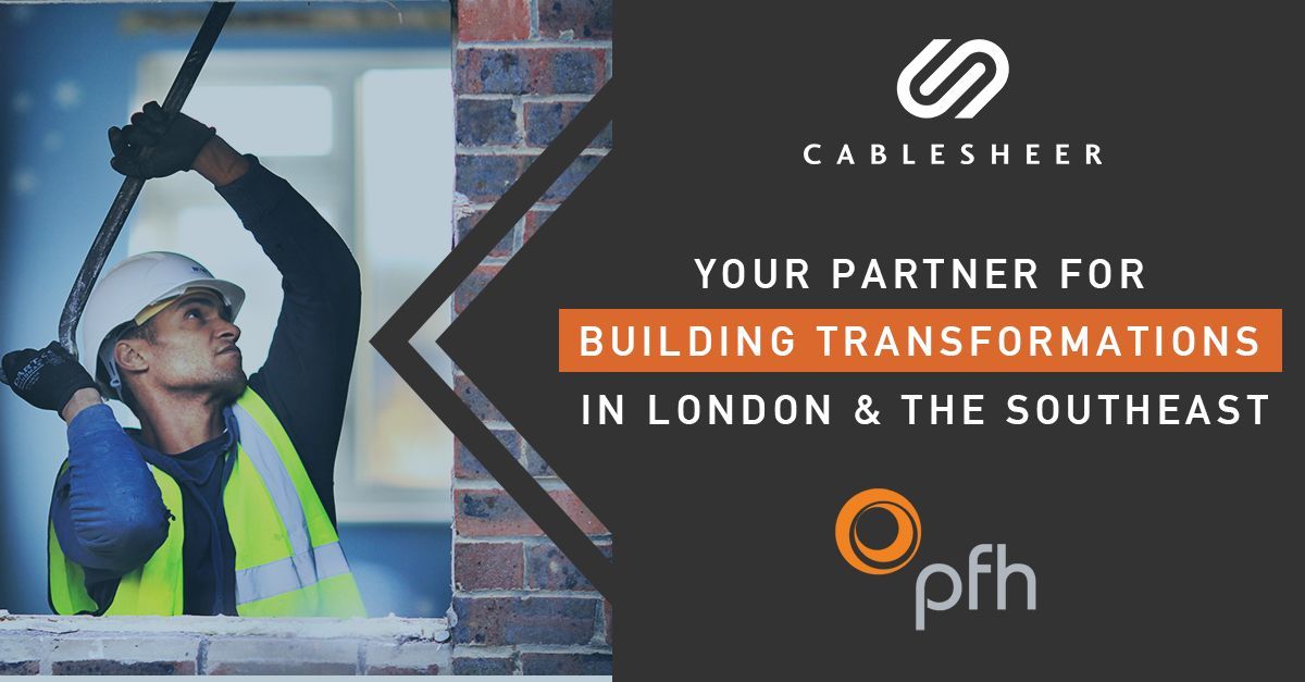 We’ve embarked on an exciting journey with PFH to make London and Southeast spaces even more remarkable. Our Building Services division is packed with expertise spanning a multitude of trades. 
buff.ly/3vaR03H  

#Contractor #Cablesheer #buildingservices #Construction