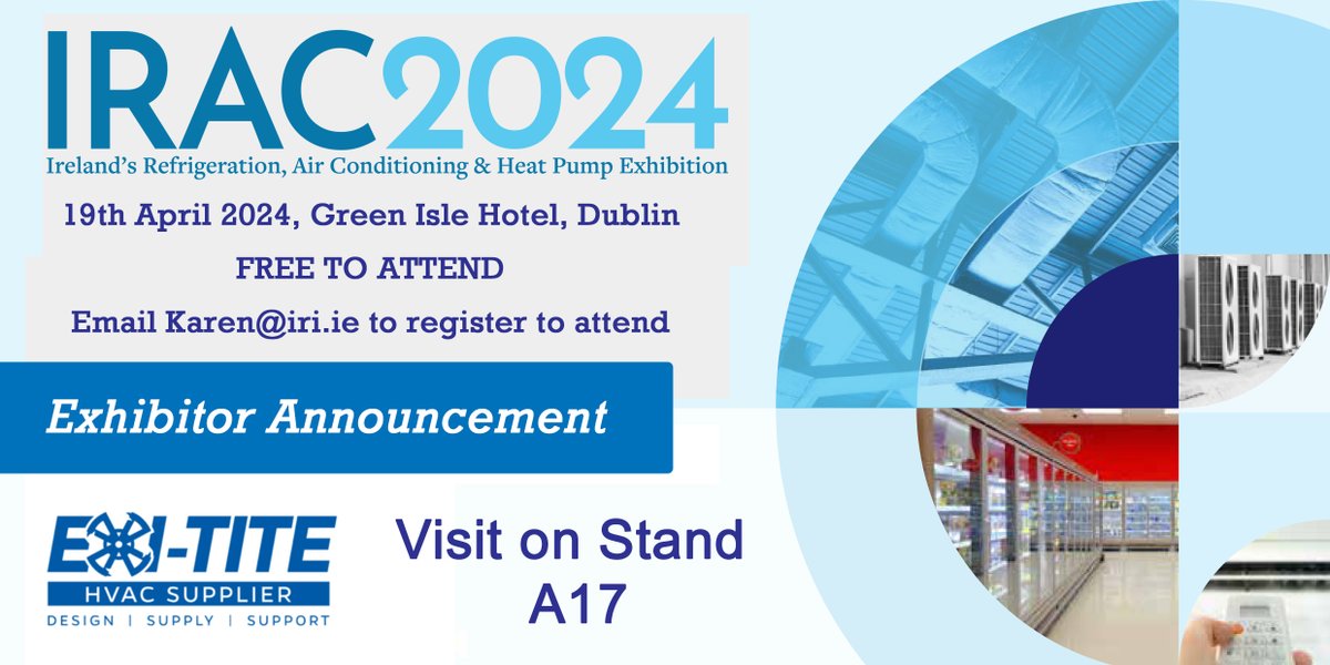 IRAC 2024, IRAC 2024, Ireland's Refrigeration, Air tweet media