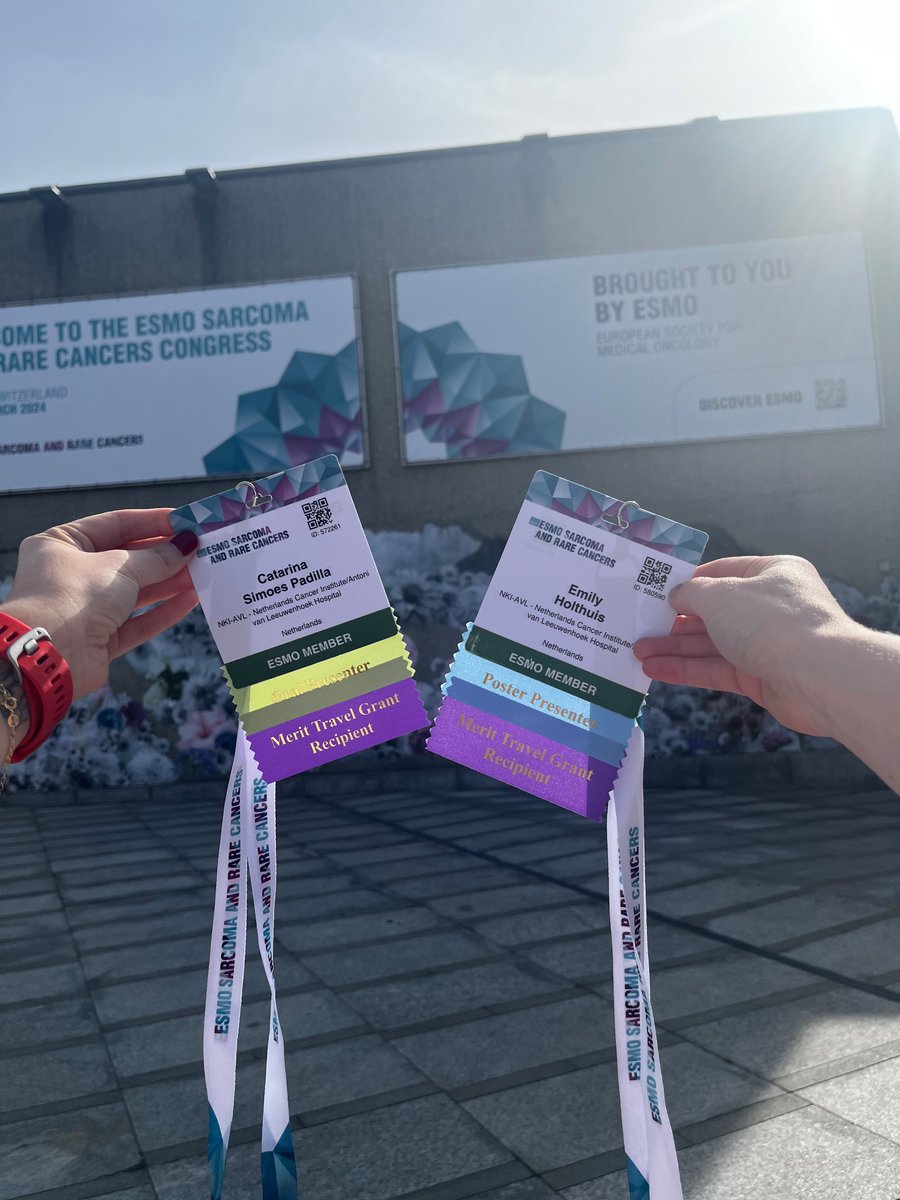 A privilege to participate in the <a href="/myESMO/">ESMO - Eur. Oncology</a> #ESMOSarcomaAndRareCancers24 together with <a href="/Winette_vdGraaf/">WinetteVanDerGraaf</a> <a href="/OlgaHusson/">Olga Husson</a> <a href="/EmilyHolthuis/">Emily Holthuis</a>!