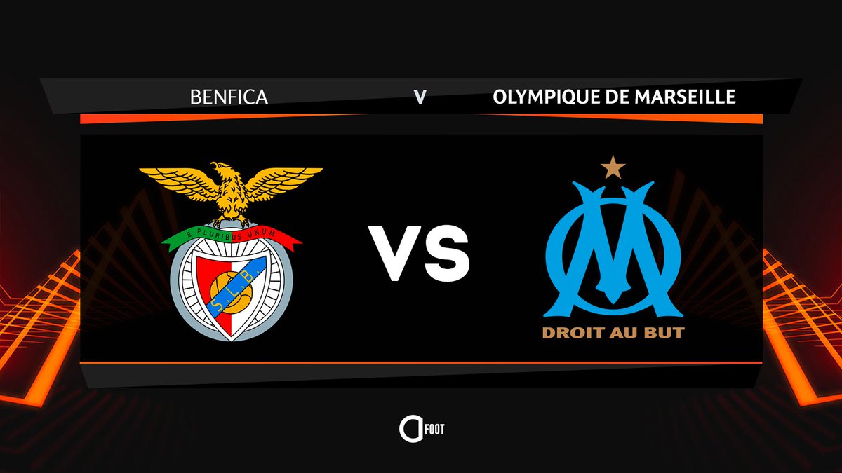 ActuFoot_'s tweet photo. 🚨 𝗤𝘂𝗮𝗿𝘁 𝗱𝗲 𝗳𝗶𝗻𝗮𝗹𝗲 𝗱𝗲 𝗹'𝗘𝘂𝗿𝗼𝗽𝗮 𝗟𝗲𝗮𝗴𝘂𝗲 :

BENFICA 🇵🇹 - 🇫🇷 MARSEILLE https://t.co/aLo1coTTzc