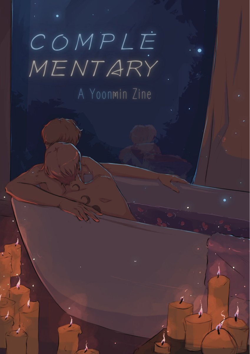 🔸SIDE ZINE COVER REVEAL🔹

We are thrilled to also share the Side Zine cover for Complementary : A Yoonmin Zine, illustrated by the amazing <a href="/kookancream/">Bunbun🐙✨🔞 Tumblr is pinned!</a>!

Preorders Open March 16th, 2024 at 12PM EST