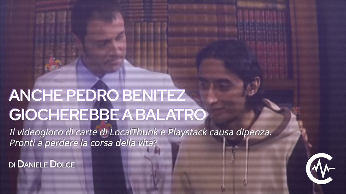 I giochi di carte, si sa, sono fra quelli in cui è più facile ritrovarsi ad averci perso ore. E così è stato #Balatro per il povero @Alteridan, che ormai ha perso anche il conto del ciclo giorno-notte. Almeno è riuscito a fare le grafiche nuove, via.

frequenzacritica.it/anche-pedro-be…