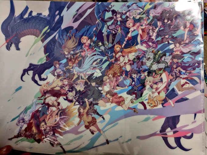 クリアファイル整理中…やっぱりCygamesええなぁ! 