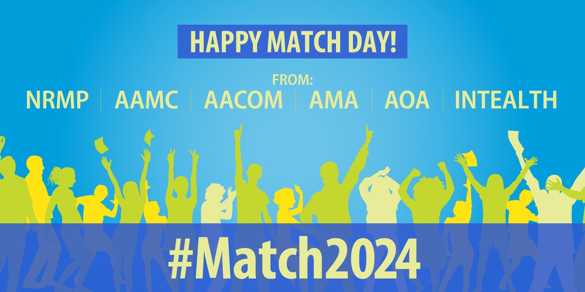 It's finally here - Happy Match Day! We can't wait to celebrate your accomplishments! #Match2024 #MedEd