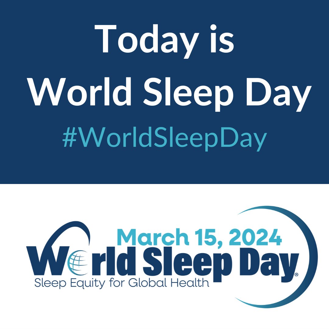 Happy World Sleep Day 2024! Join us today to help raise awareness for sleep health worldwide. Watch for news and activities from World Sleep Day delegates and organizers around the world! Share #worldsleepday #worldsleepday2024