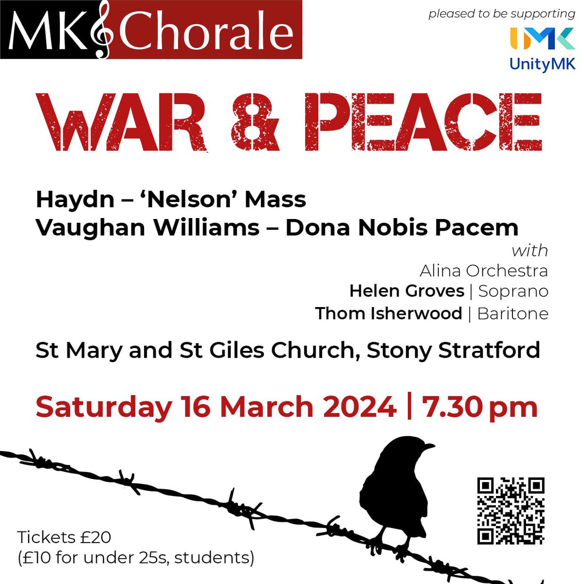 Milton Keynes Chorale (@mkchorale) on Twitter photo One day to go! 🎶 This Saturday, get ready to experience breathtaking music from two pieces 🎶 We’ll be accompanied by the wonderful <a href="/alina_orchestra/">Alina_Orchestra</a> and professional soloists, Helen Groves and Thom Isherwood 🙌 Additionally, supporting UnityMK ✨🔗ticketsource.co.uk/mkchorale One day to go! 🎶 This Saturday, get ready to experience breathtaking music from two pieces 🎶 We’ll be accompanied by the wonderful <a href="/alina_orchestra/">Alina_Orchestra</a> and professional soloists, Helen Groves and Thom Isherwood 🙌 Additionally, supporting UnityMK ✨🔗ticketsource.co.uk/mkchorale