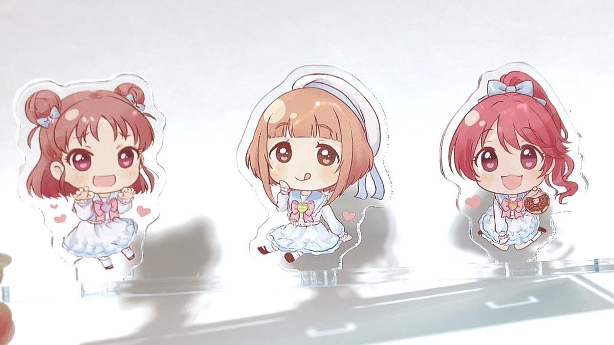 「リンリンちゃんアクリルジオラマ実物やば!これはめちゃめちゃかわいいのでは…!?そ」|紅月みいのイラスト