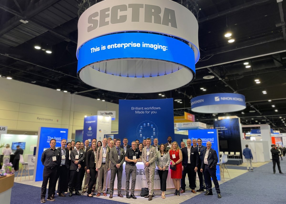 It’s a wrap! A big thank you to the organizers and everyone who stopped by our booth at #HIMSS2024—it was great to meet you all in Orlando! 💙 See where you can meet us next: medical.sectra.com/events/?utm_so… #HealthIT #enterpriseimaging #SaaS