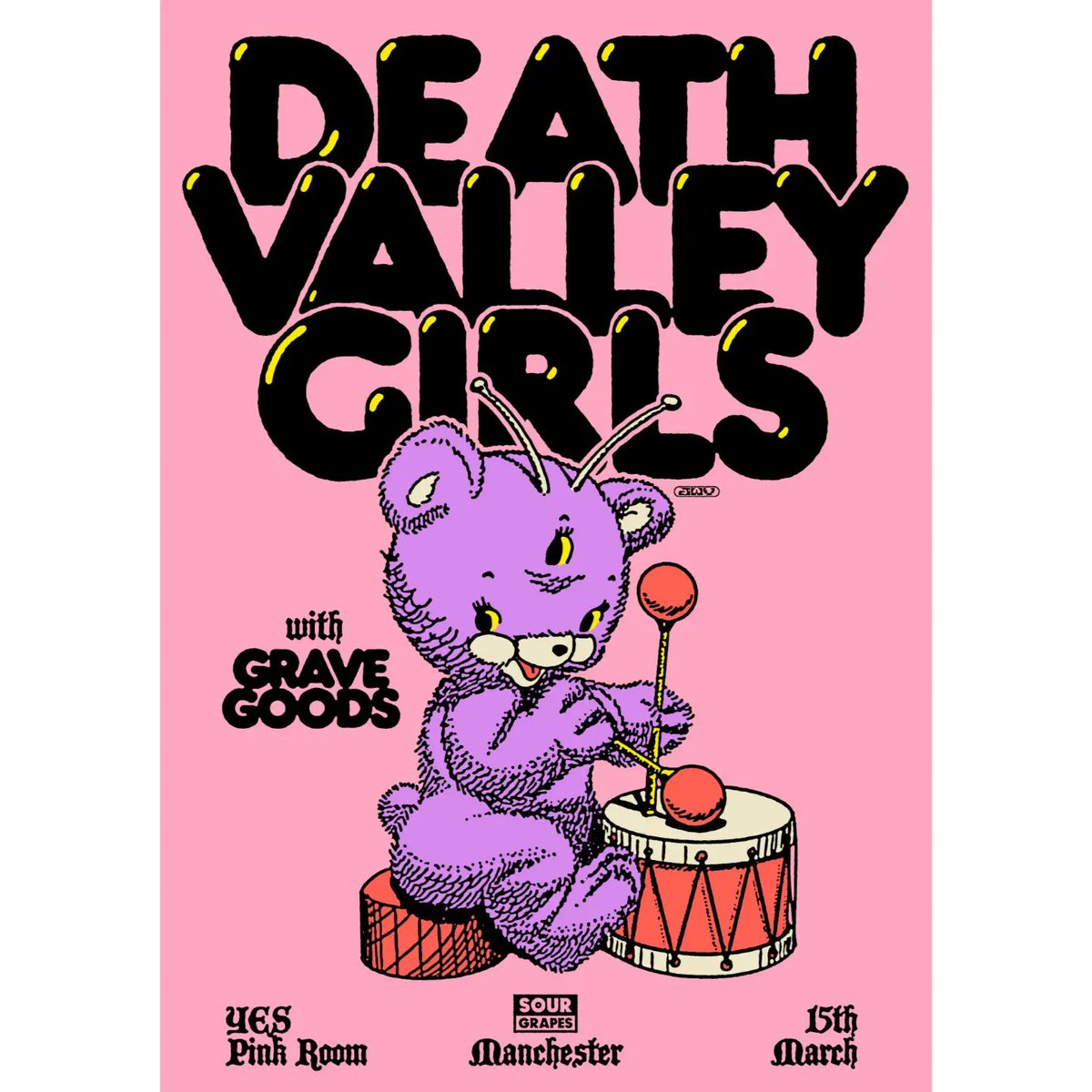 Grave Goods (@_grave_goods) on Twitter photo We're back at YES Manchester this evening, opening for Death Valley Girls π€β€οΈπ©· We're back at YES Manchester this evening, opening for Death Valley Girls π€β€οΈπ©·