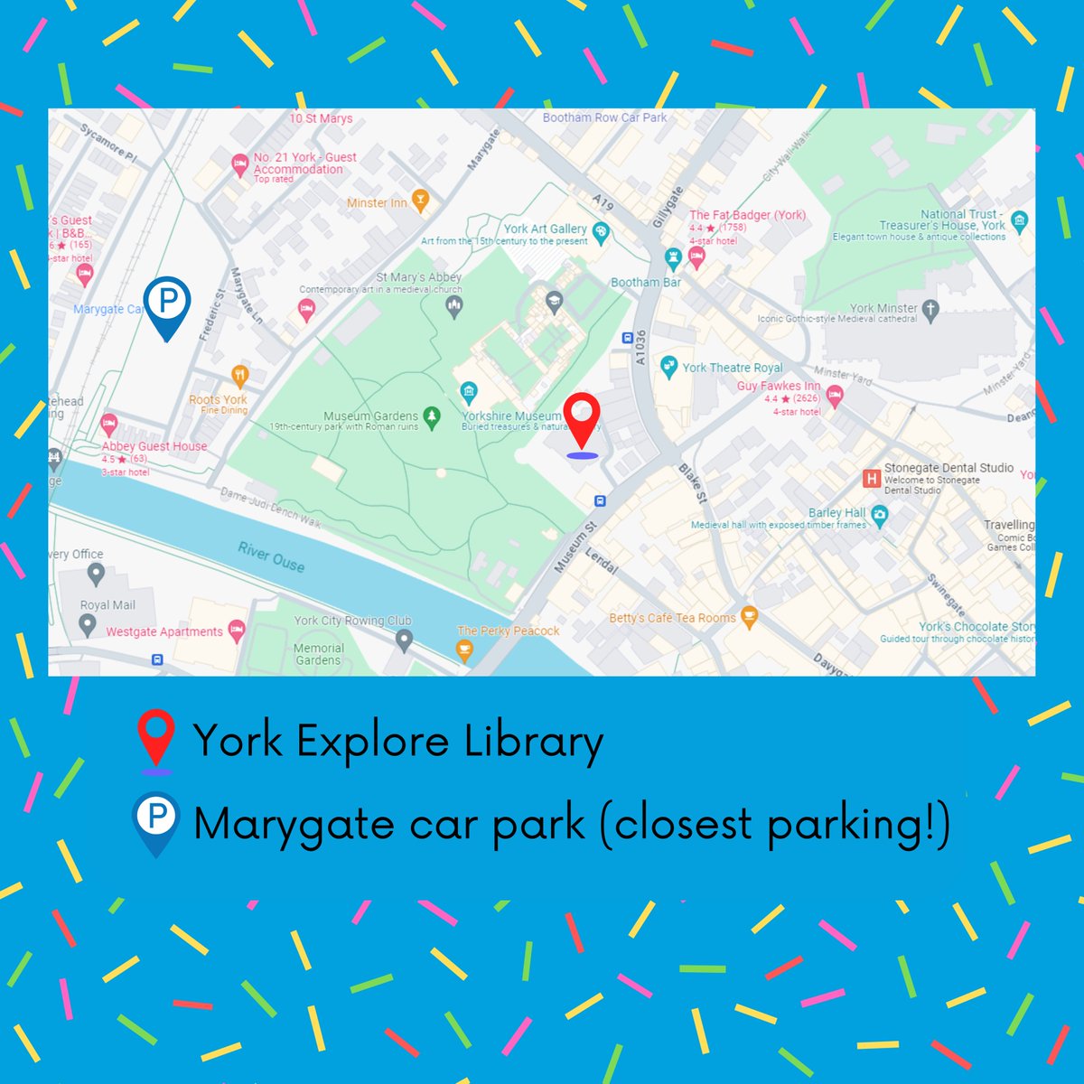 Join us on the 28th of March at the York Explore Library! Com and join in with our exciting and fun studies pieces! With Lego and a possibility to create your own stick-man why not join!