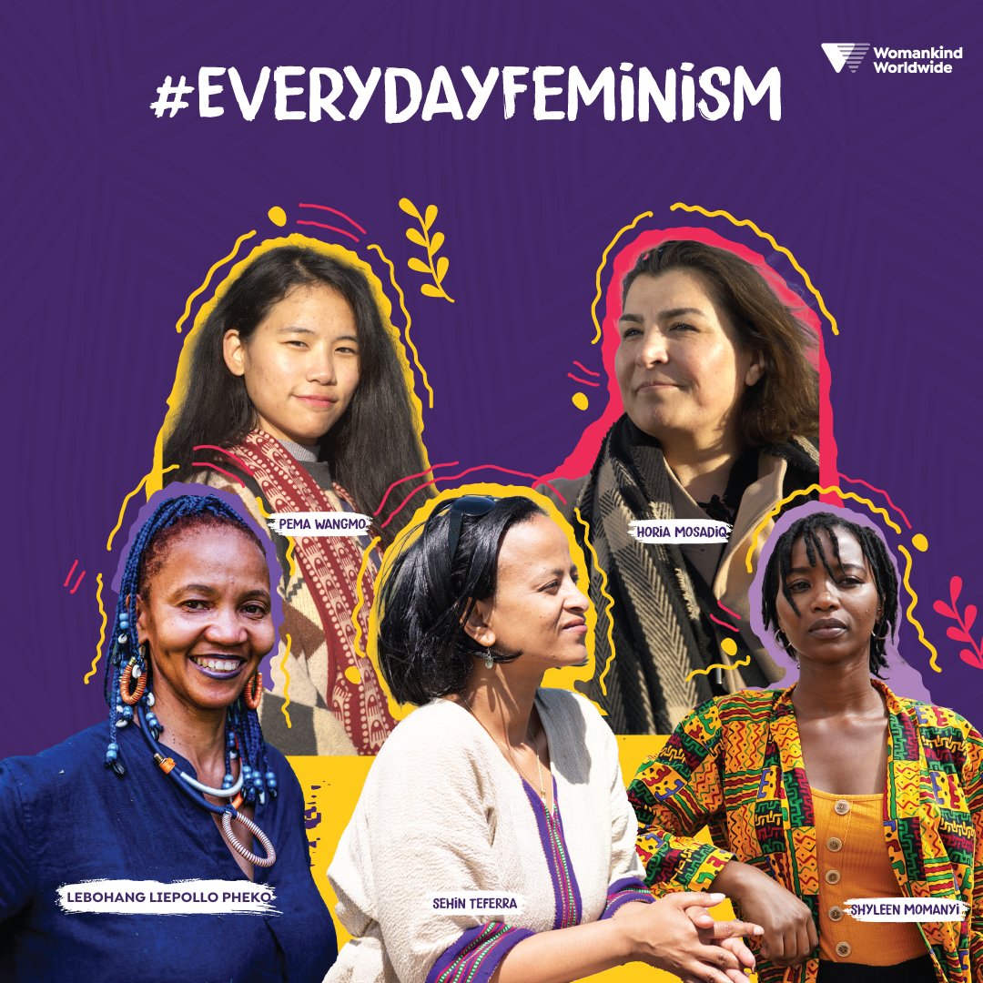 Our #EverdayFeminism campaign was inspired by Laura Bates’ Everyday Sexism This year we spotlit inspiring stories of 5 feminists from 🇦🇫🇰🇪🇪🇹🇿🇦 &🇳🇵committed to making a difference in their communities & contributing to a gender equal world. Read more womankind.org.uk/international-…