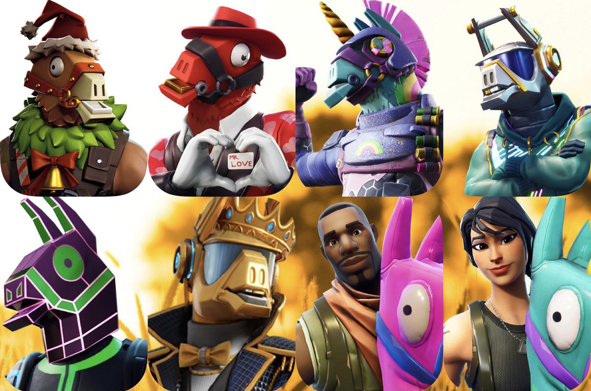 XxMagicCat's tweet image. HAPPY NATIONAL LLAMA DAY from DJ Yonder &amp;amp; Friends! #fortnite