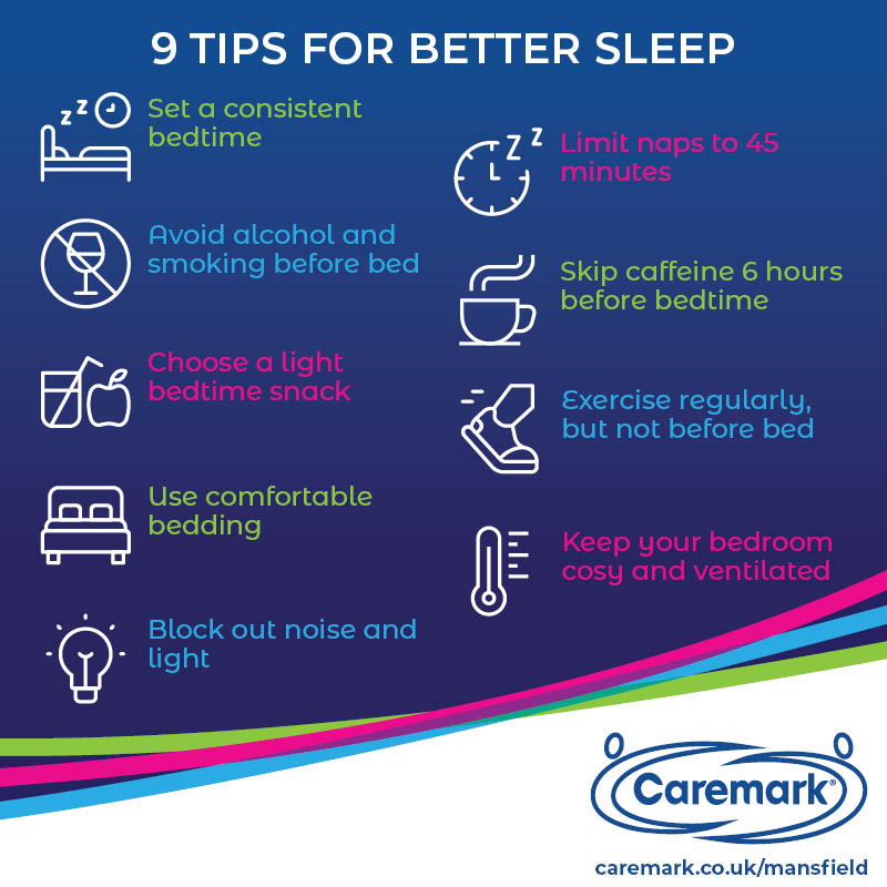 spm_qc's tweet image. Happy World Sleep Day! 🌙

✨ Today, let&apos;s prioritise relaxation and recharge with some quality rest.

Here are our top tips for your best sleep ever 💤

Take care of yourself, inside and out! 

#CaremarkMansfield 💙

#WorldSleepDay