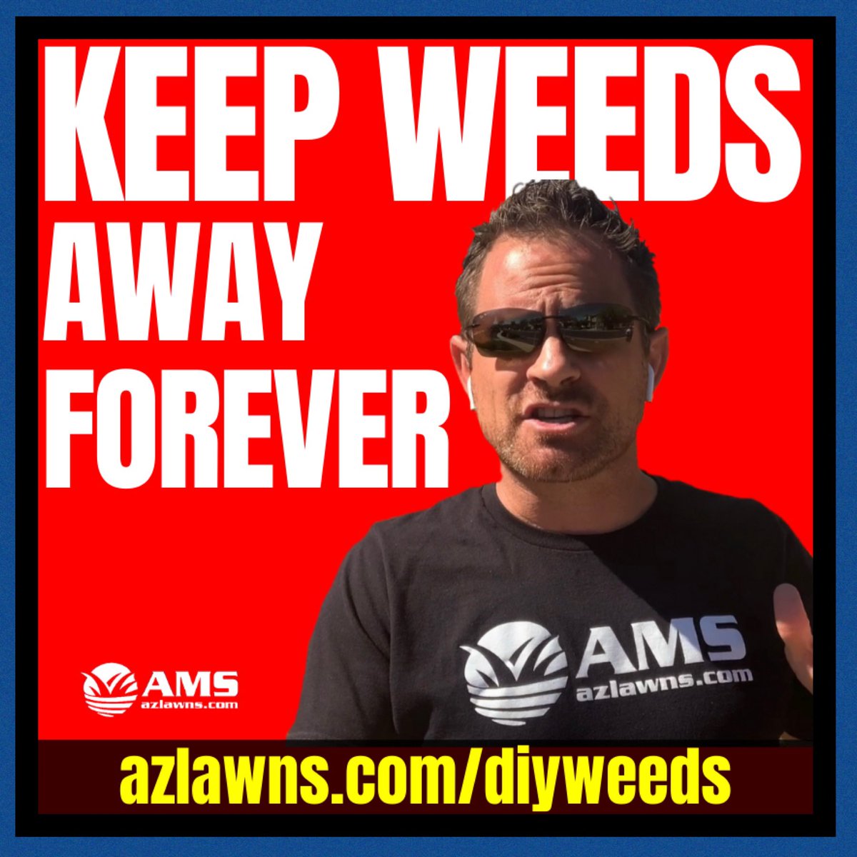 Keep weeds away forever!

See full video blog at azlawns.com/diyweeds

#keepweedsaway #weedfree #weedssuck #KeepingYardsEnjoyable #azlawns #amslandscaping #lawncare #myyard #phoenixaz #lawnservice #cleanup #landscaper  #azfamily #azcentral #abc15 #fox10phoenix #12newsaz