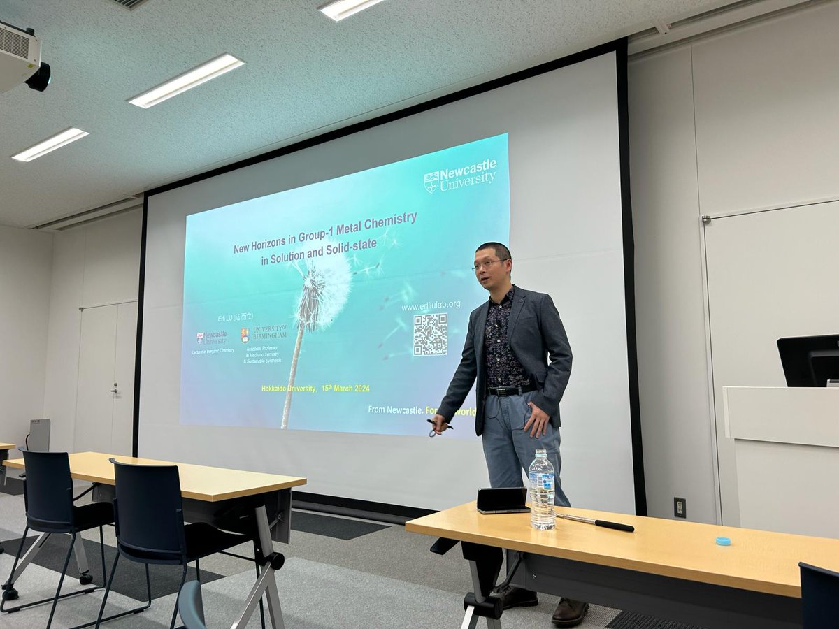 Thanks a lot for inviting, Hajime @haj19932469 and Koji @k0j1chem! It has been such a happy day!!!! I learned so much from the superb chemistry from colleagues and #HokkaidoUniversity!