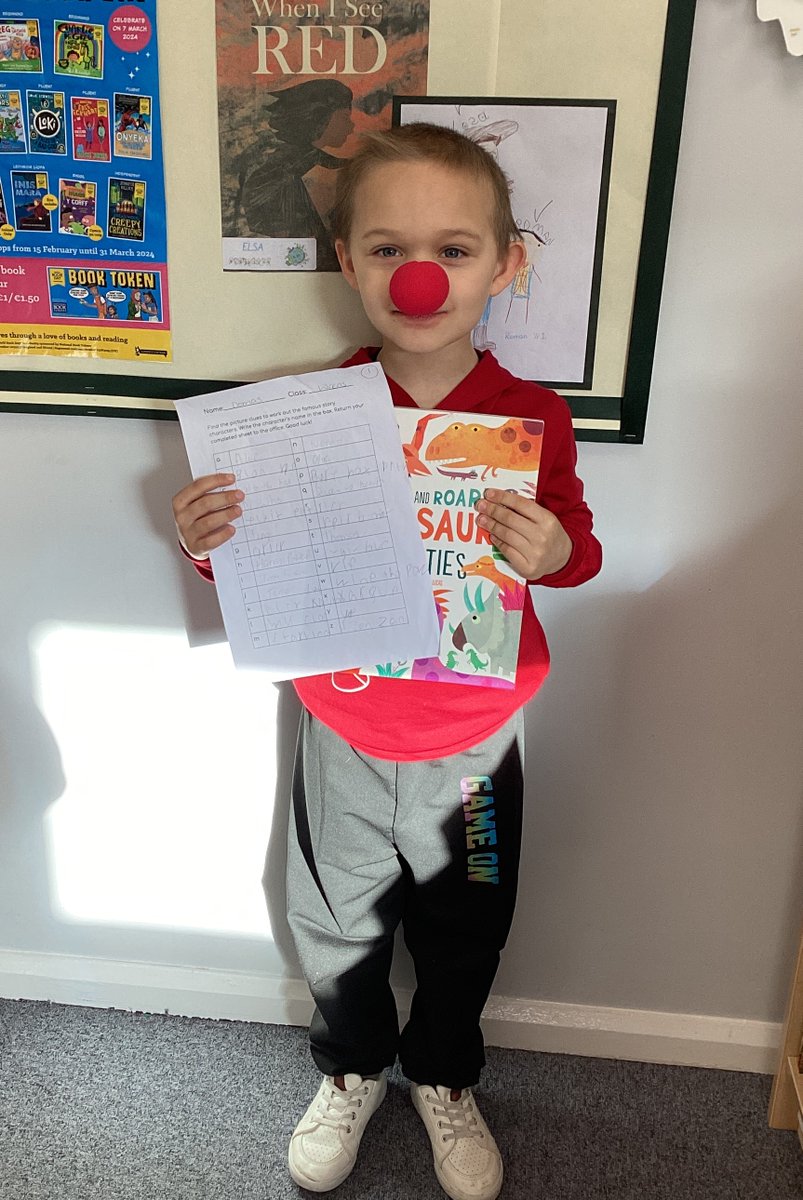 Congratulations to our World Book Day Competition Winners!