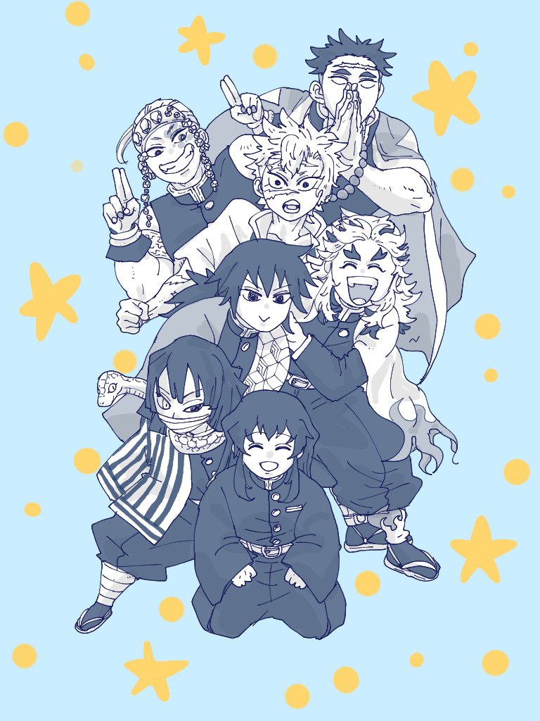 仲良しのメンズ柱