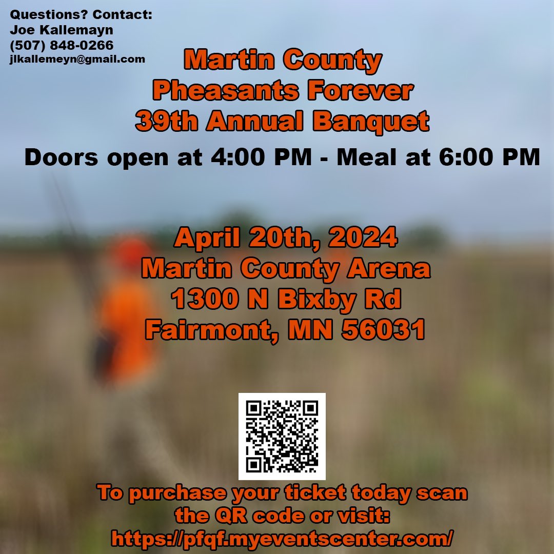 Pheasants17852's tweet photo. Make sure to purchase your tickets today! https://t.co/zuayJOkSht