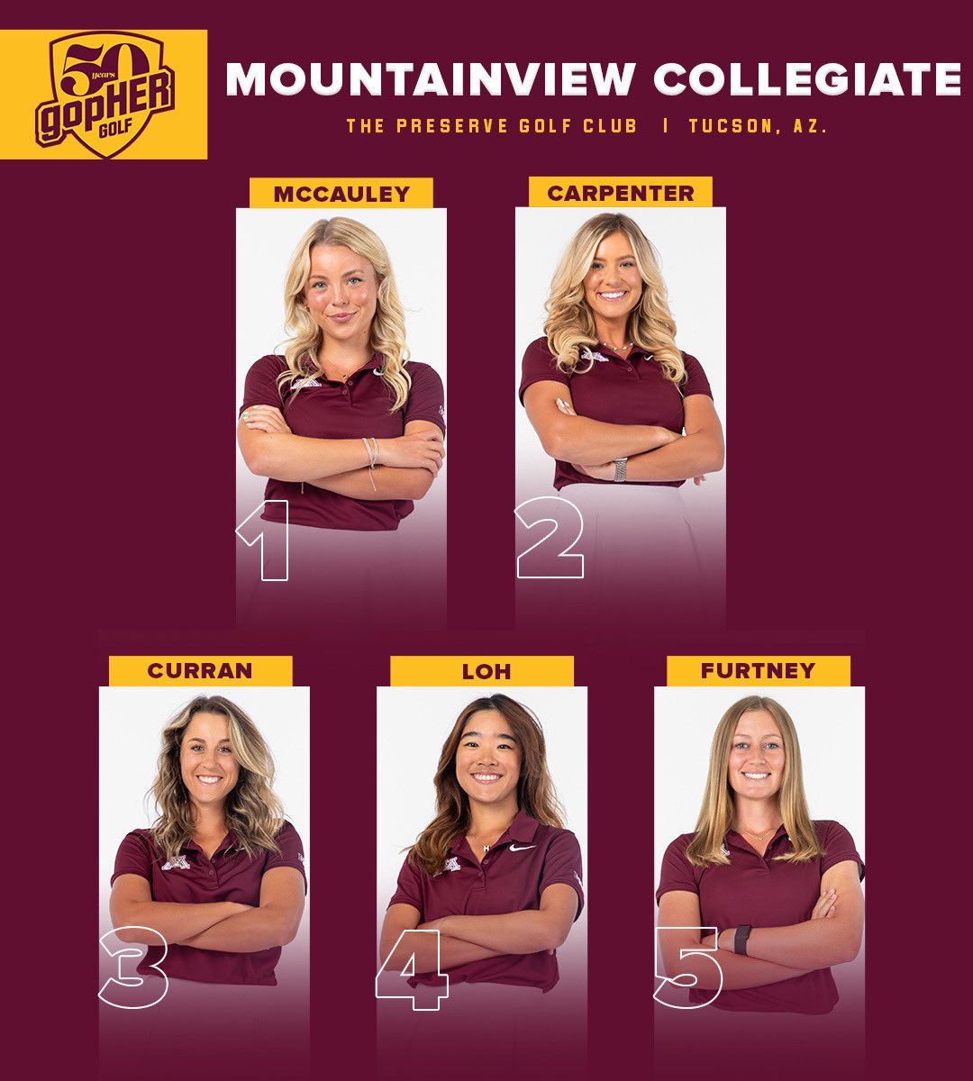 Minnesota Women's Golf tweet media