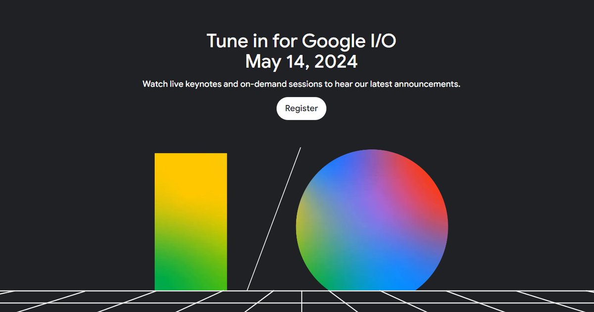 Google announced I/O 2024 to be held on 14 May
googlechromecast.com/google-announc…

#Google #io24puzzle #GoogleIO