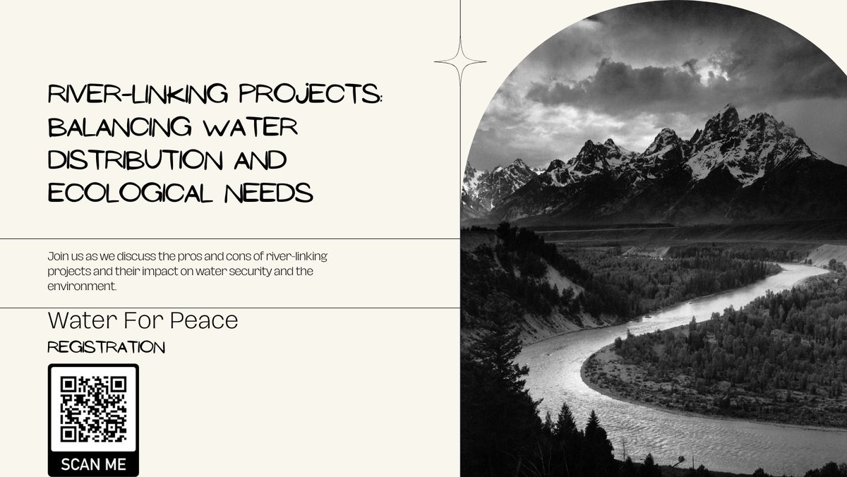 River-linking: Balance or risk? Let's discuss. #WaterManagement #Debate
👉forms.gle/xVGzxzG1vQ2WLS…