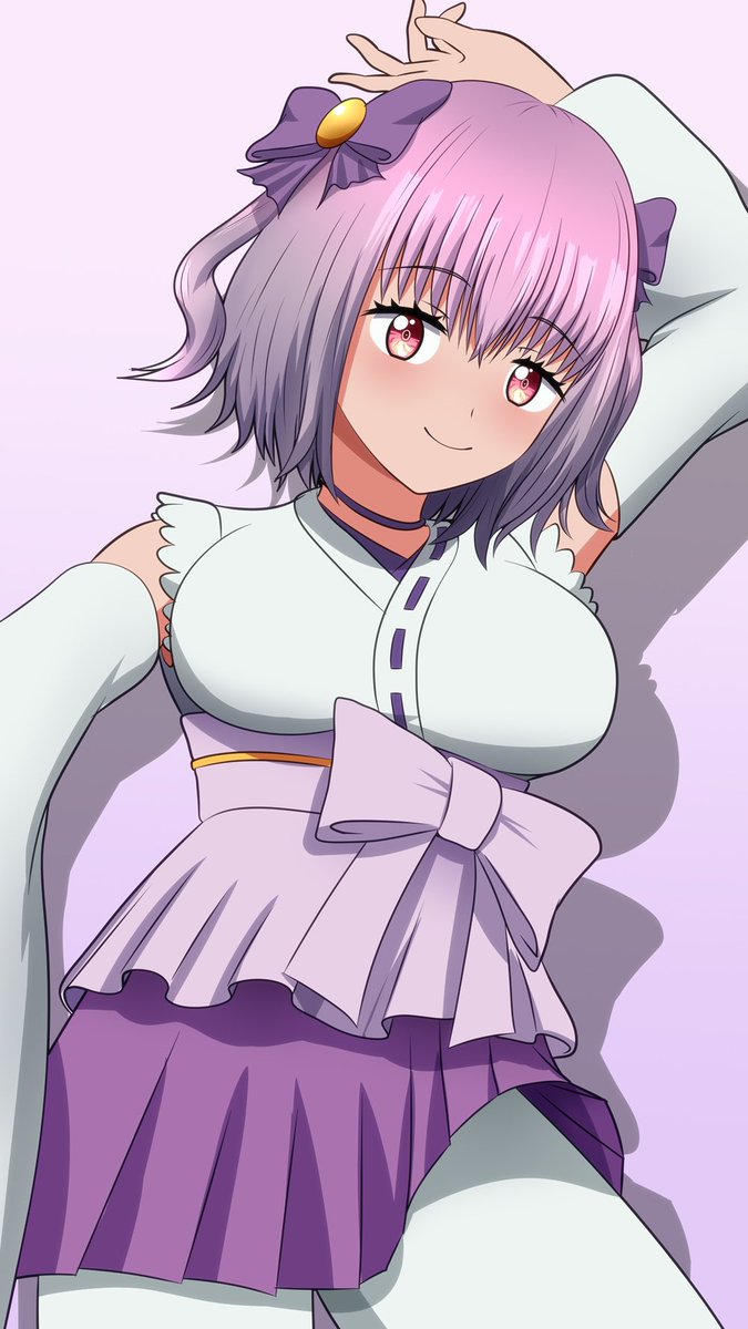 アカネ「左:最近のアカネちゃん右:初めて描いたアカネちゃん最初に描いた時はこんなに惚れる」|ぽん酢(Universe Fighter)のイラスト