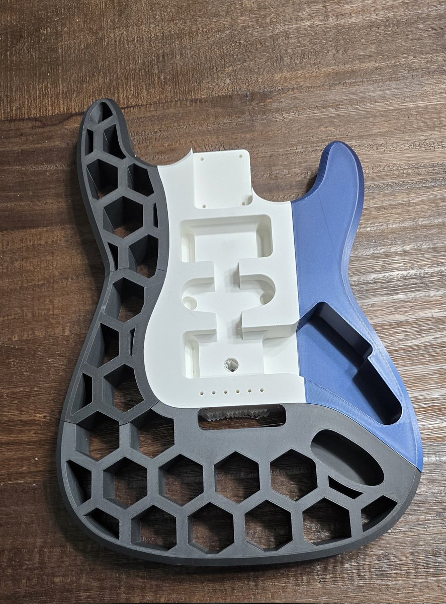 EBPMAN Tech Reviews (@ebpmanreview) on Twitter photo Not the basket ball I know! But special in it's own way. My son requested the 3d Printed guitar 🎸!  <a href="/Polymaker_3D/">Polymaker</a> matte pla and <a href="/BambulabGlobal/">Bambu Lab</a> P1S and Carbon produce amazing prints always! I have the kit so let's see how it sounds.. #guitars #musician #3dprinting #3dprinted Not the basket ball I know! But special in it's own way. My son requested the 3d Printed guitar 🎸!  <a href="/Polymaker_3D/">Polymaker</a> matte pla and <a href="/BambulabGlobal/">Bambu Lab</a> P1S and Carbon produce amazing prints always! I have the kit so let's see how it sounds.. #guitars #musician #3dprinting #3dprinted