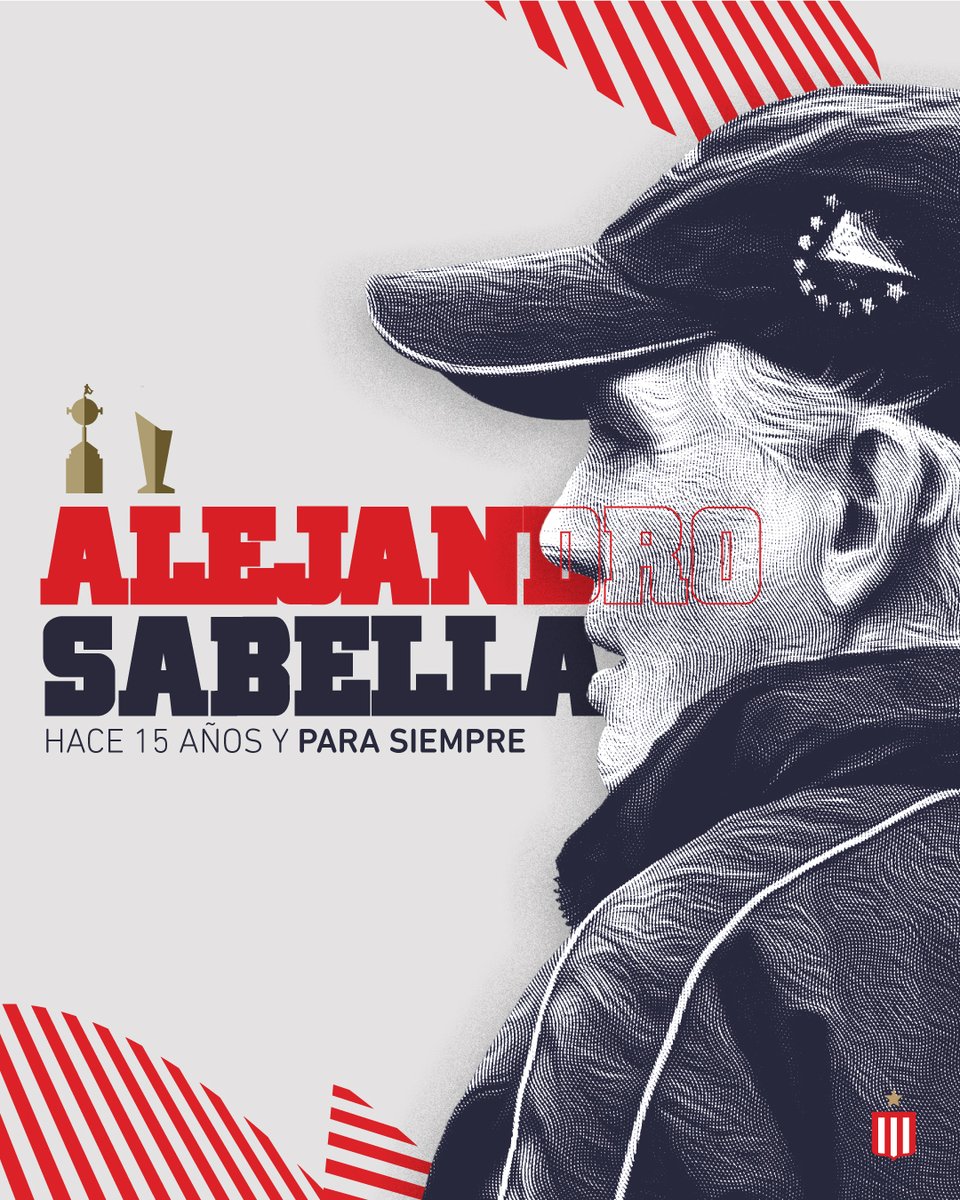 EdelpOficial's tweet photo. ✍️ "Tengo un deber ineludible, respetar la historia del club. Más grupo y menos individualismo. Más nosotros y menos yo. Más dar y menos recibir".

🧥 A 15 años de la asunción de 𝗔𝗹𝗲𝗷𝗮𝗻𝗱𝗿𝗼 𝗦𝗮𝗯𝗲𝗹𝗹𝗮 como técnico de Estudiantes. ¡Su legado será eterno, Profesor! ❤️ https://t.co/y8OcrHltgj