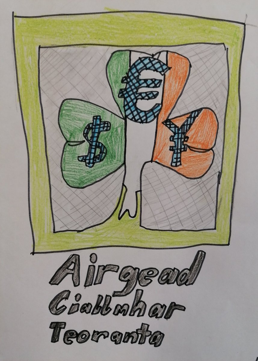 Business_Dept's tweet photo. Comórtas Gnó @StVincentsd11 lógó agus mana i nGaeilge (sa chéad bhliain) #Sna24 #SeachtainNaGaeilge https://t.co/hVNzwC7v9I