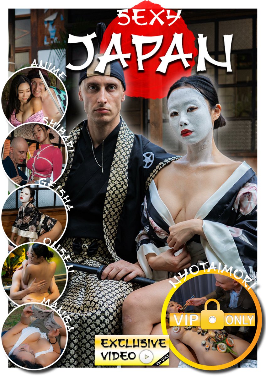 Roman and Sharon on X: New E-book Sexy Japan is finally out!!! 6 crazy  chapters: 1. Anime 2. Shibari 3. Geisha 4. Onsen 5. Manga 6. (VIP)  Nyotaimori + VIP exclusive video