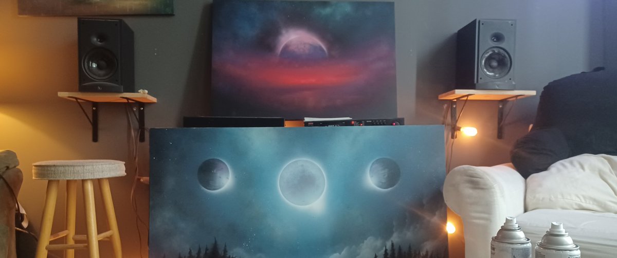 Windswept1111's tweet image. GM 🌅 It&apos;s Friday!   
Weather is warming up.
I think that Groundhog was right...

What are you working on?
1 week left to get my first @exchgART Open Edition.
exchange.art/editions/2cyaU…
#nftart #CryptoCreativity #finespraypaintart