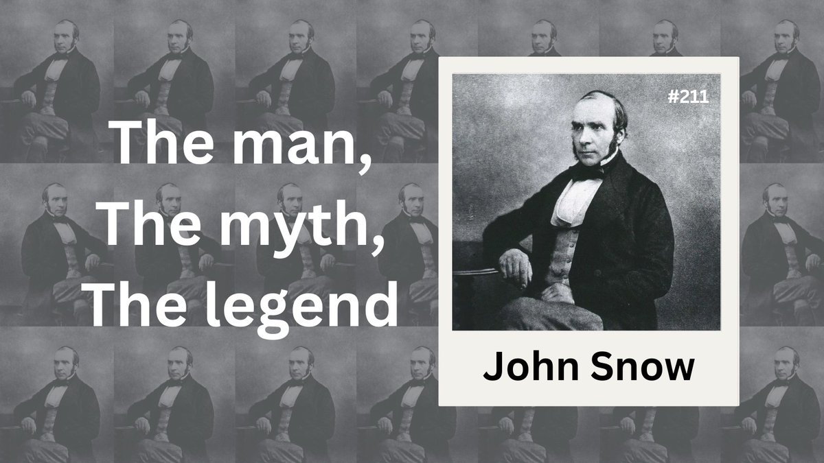 Happy 211th birthday to the man, the myth, and the legend of Field Epidemiology, #JohnSnow 🎉 Snow's legacy lives on today, with his methods serving as the foundation for global disease discovery and prevention efforts.