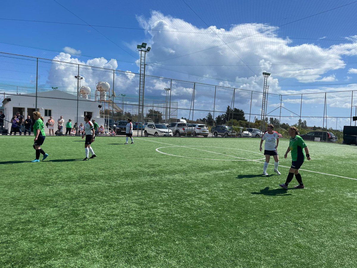 5th match @thewfauk  England 4 v 0 Polis & Latcher #englandwomenswalkingfootball #cyprustournament #womenswalkingfootball