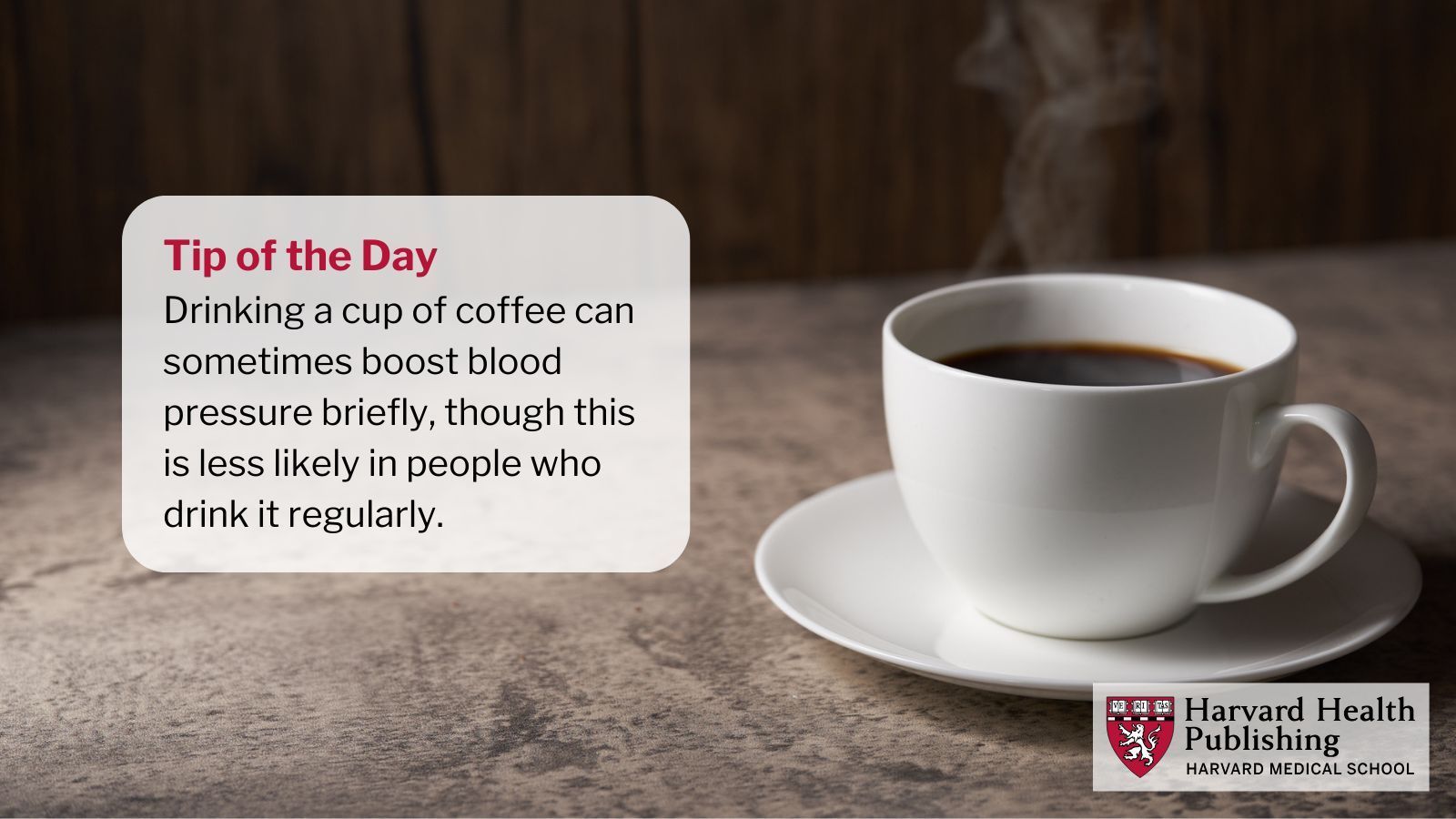 Coffee and blood sale pressure
